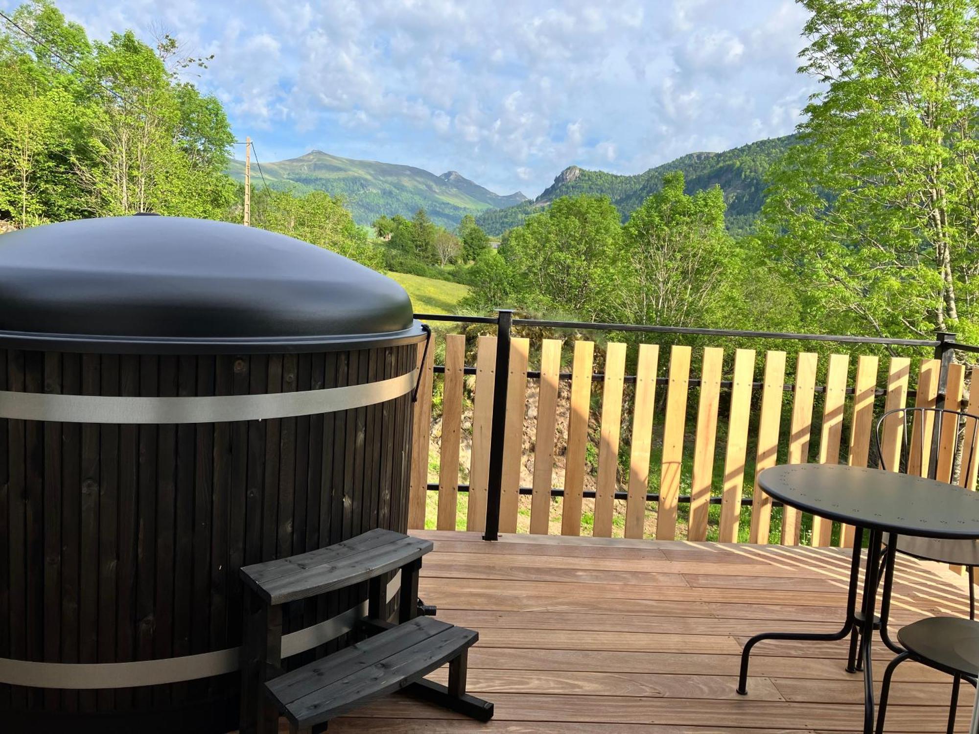 La Puy Mary Bed & Breakfast Le Falgoux Dış mekan fotoğraf